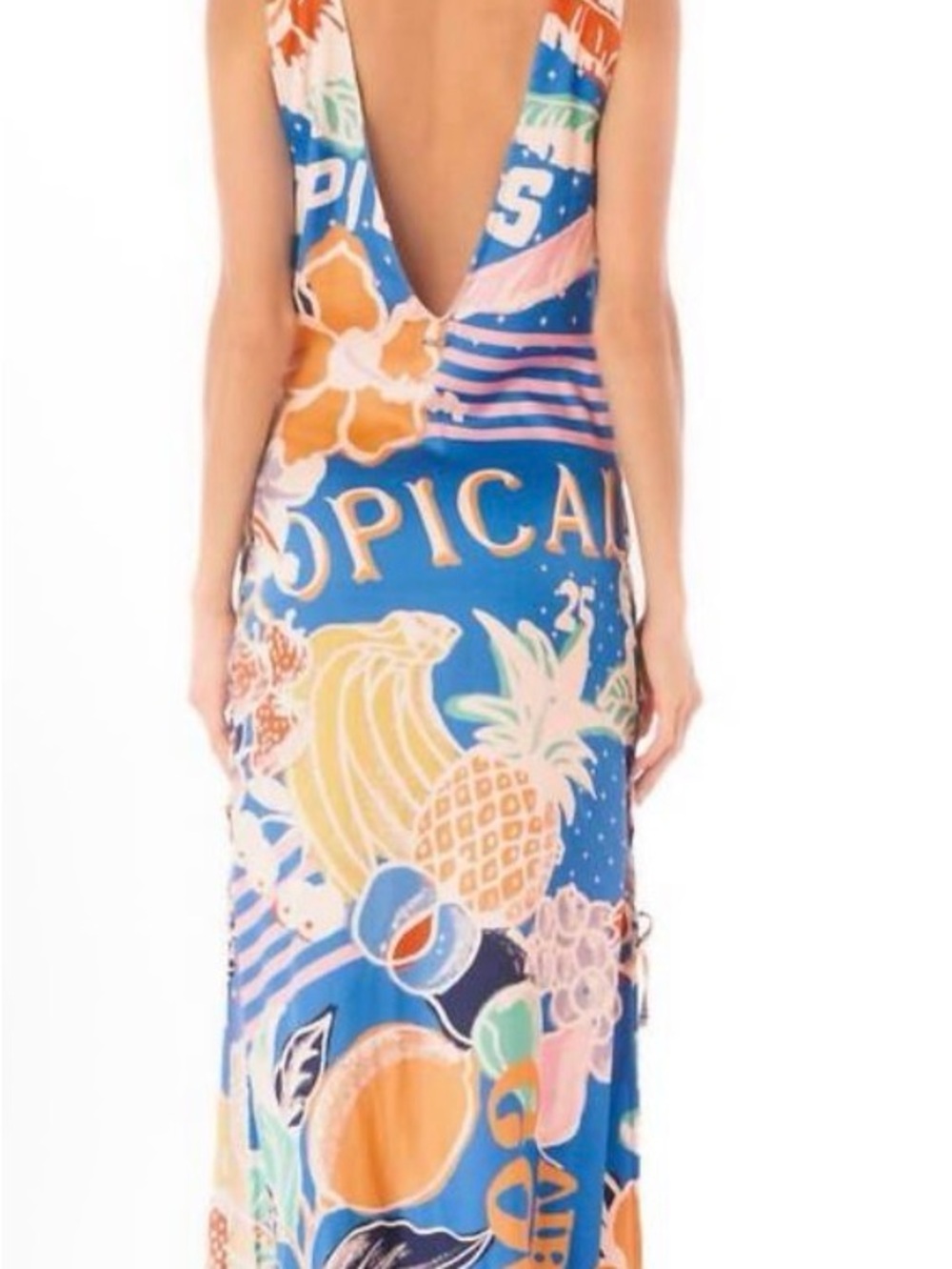MAAJI jasmine long dress in tropical bliss sz M - Picture 3 of 8